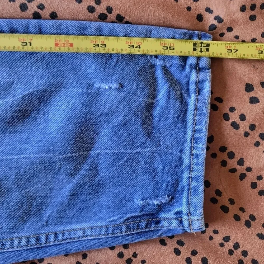 Zara Relaxed Fit High-Rise Jeans Women 10
